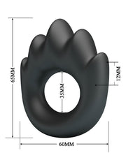 Crazy Bull - Habert - Cockring - Model 13 - Zwart-Erotiekvoordeel.nl