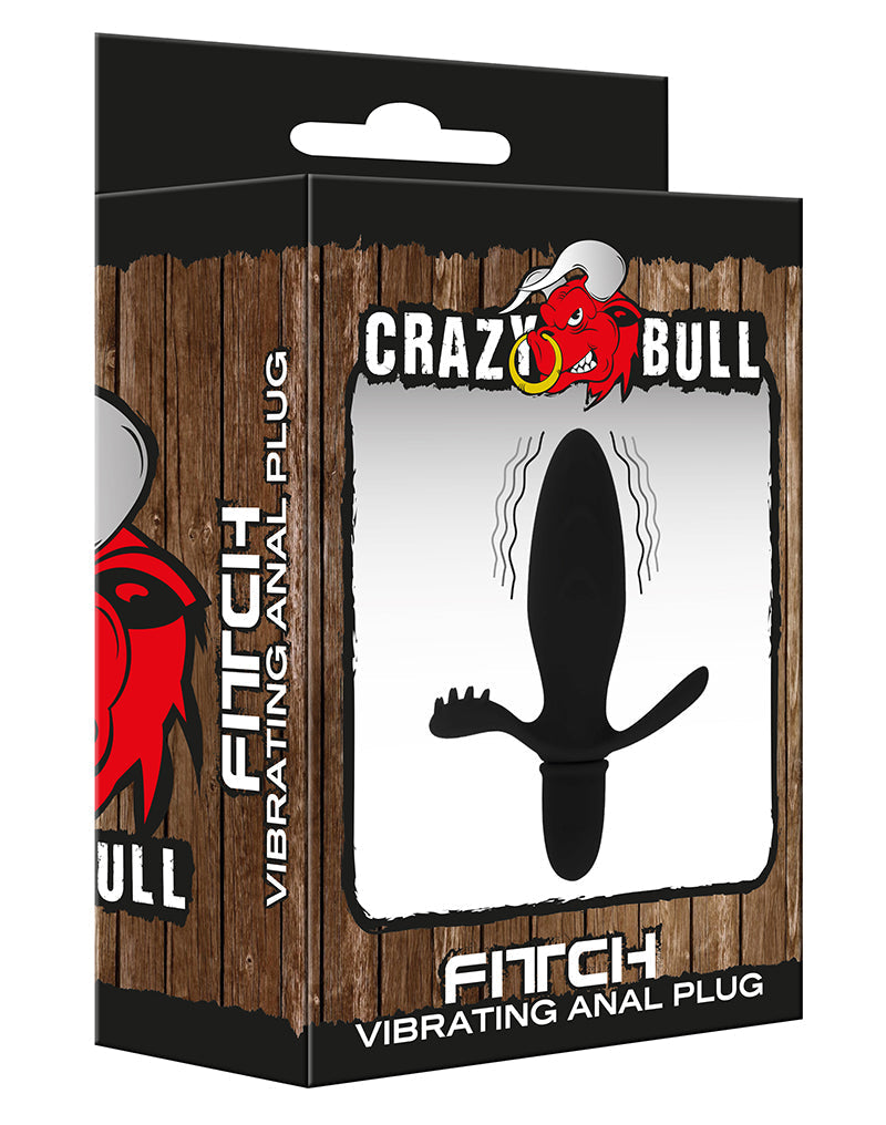 Crazy Bull - Vibrerende Buttplug Met Perineum Stimulator - Fitch-Laced-up.nl