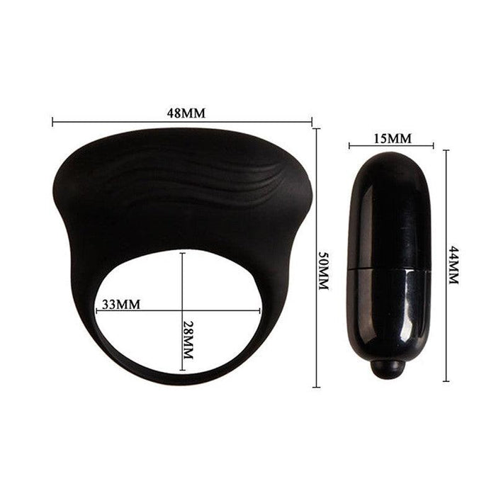 Pretty Love - Bertram Vibrerende Penisring – Krachtige Vibraties voor Ultiem Genot-Laced-up.nl