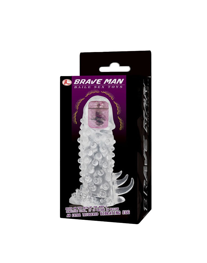 Crazy Bull - Vibrerende Penis Sleeve - Brave Man 2-Laced-up.nl