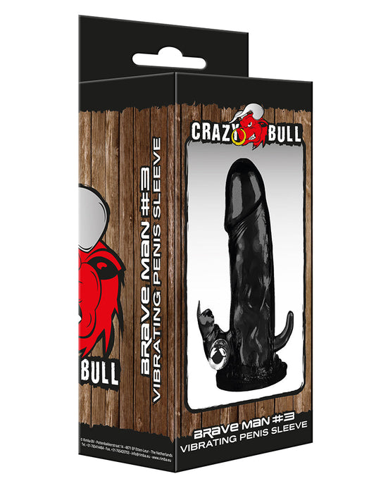 Crazy Bull - Vibrerende Penis Sleeve - Brave Man 3-Laced-up.nl
