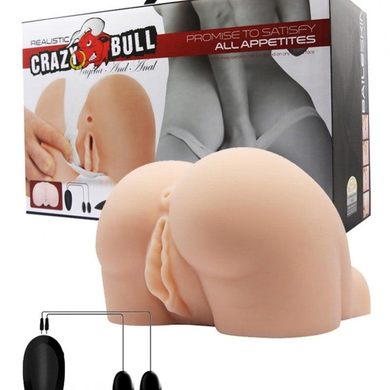Crazy Bull - Vibrerende Pussy And Ass - Masturbator-Laced-up.nl