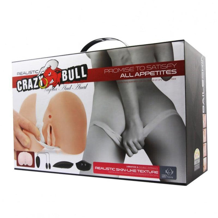 Crazy Bull - Vibrerende Pussy And Ass - Masturbator-Laced-up.nl