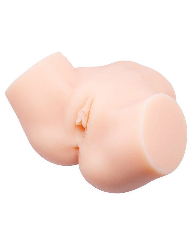 Crazy Bull - Vibrerende Vagina & Ass Masturbator SAMANTHA - Lichte Huidskleur-Laced-up.nl