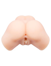 Crazy Bull - Vibrerende Vagina & Ass Masturbator SAMANTHA - Lichte Huidskleur-Laced-up.nl