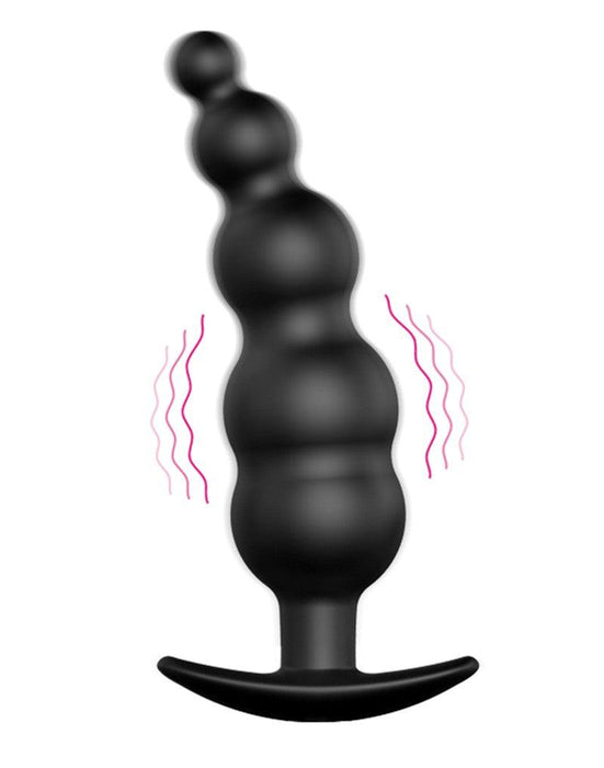 Crazy Bull - Vibrerende Bolletjes Buttplug Met Afstandsbediening-Laced-up.nl