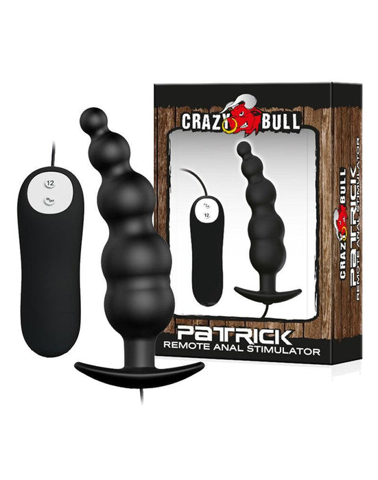 Crazy Bull - Vibrerende Bolletjes Buttplug Met Afstandsbediening-Laced-up.nl