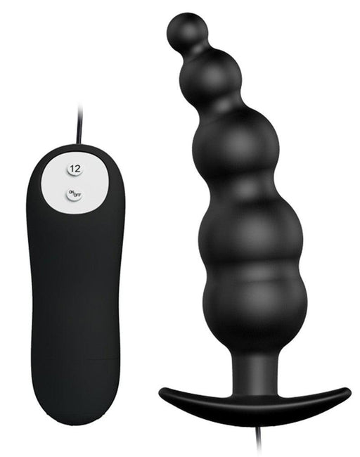 Crazy Bull - Vibrerende Bolletjes Buttplug Met Afstandsbediening-Laced-up.nl