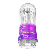 Cup Masturbator - Paars/Transparant-Erotiekvoordeel.nl