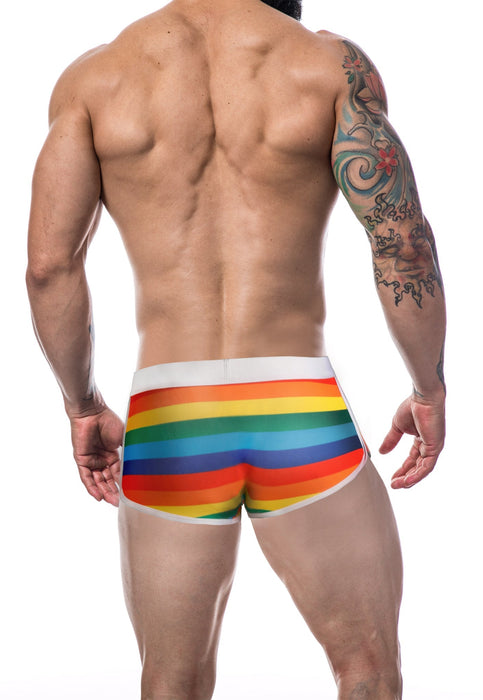 Cut4Men - Athletic Herenboxer - Rainbow-Laced-up.nl