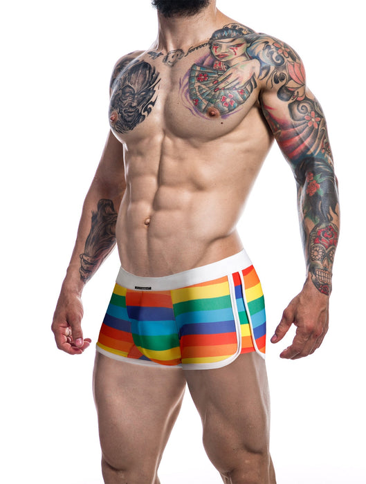 Cut4Men - Athletic Herenboxer - Rainbow-Laced-up.nl