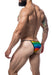 Cut4Men - Briefkini Herenstring - Rainbow-Laced-up.nl