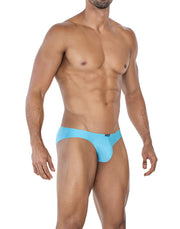 Cut4Men - Slip micro sexy en spandex pour homme - Turquoise - Laced-up.nl