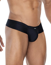 Cut4Men - Spandex Sexy Hybrid Herenslip - Zwart-Erotiekvoordeel.nl