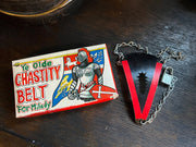 Erotisch Fun Artikel - Ye Olde Chastity Belt for Milady - Middeleeuwse Kuisheidsgordel-Laced-up.nl