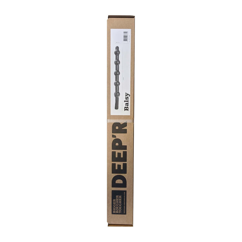 DEEP'R - Balsy - XXL Anaal Kralen - Zwart - 70 cm - Ø 4.00 tot 7.00 cm-Laced-up.nl