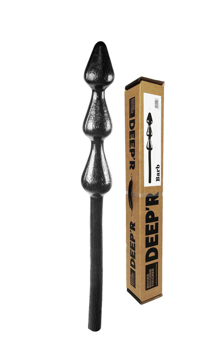 DEEP'R - Barb - Dildo - Zwart - 70 cm - Ø 8.80 cm-Laced-up.nl