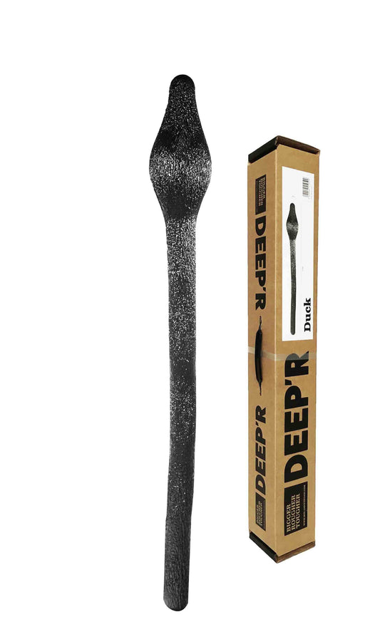 DEEP'R - Duck - Anaal Dildo - Zwart - 70 cm x Ø 7.80 cm-Laced-up.nl
