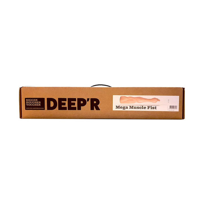 DEEP'R - Mega Muscle Fist - Lichte Huidskleur - 69.00 cm x Ø 6.50 cm-Erotiekvoordeel.nl