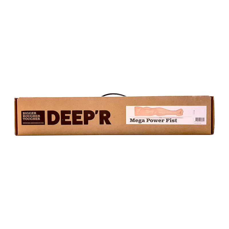 DEEP'R - Mega Power Fist - Lichte Huidskleur - 68.00 cm x Ø 6.50 cm-Laced-up.nl