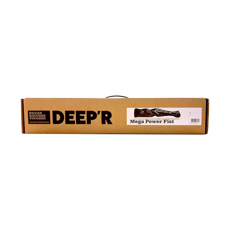 DEEP'R - Mega Power Fist - Zwart - 68.00 cm x Ø 6.50 cm-Erotiekvoordeel.nl