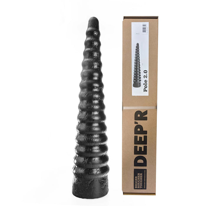 DEEP'R - Pole 2.0 - Zwart - 61 cm - Ø 4.00 - 13.00 cm-Laced-up.nl