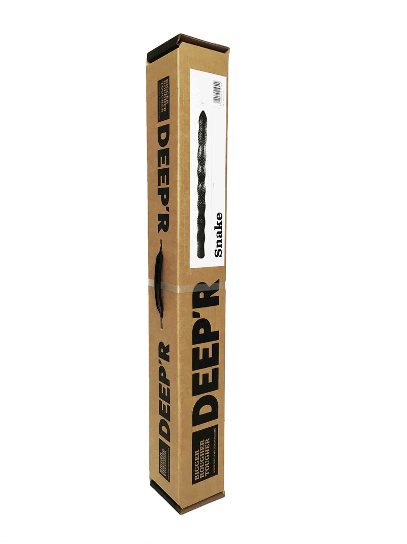 DEEP'R - Snake - Zwart - 70 cm - Ø 5.50 cm-Erotiekvoordeel.nl