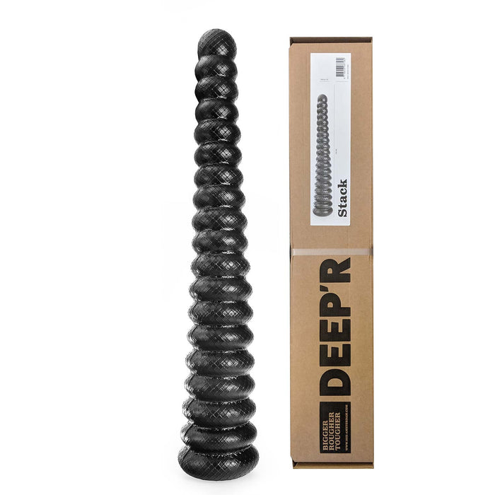 DEEP'R - Stack - Zwart - 69 cm - Ø 6.50 - 12.00 cm-Laced-up.nl