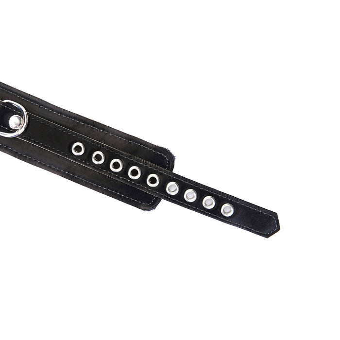 Liebe Seele - Metallic Shade - Vegan Collar met Leiband - Zwart-Erotiekvoordeel.nl