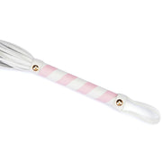 Liebe Seele - Fairy Collection - Kleine Flogger - Zacht Geitenleder - Roze/Wit-laced-up.nl