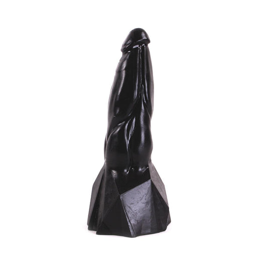 Dark Crystal - Anaal Dildo Met Extra Zware Voet - 20 x 7.5 cm - No. 61 - Zwart-Laced-up.nl
