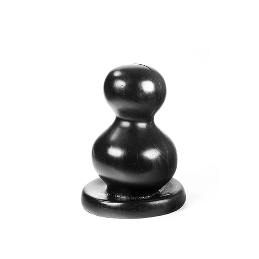 Dark Crystal - Bollen Buttplug - 11 x 20 cm - Zwart-Laced-up.nl