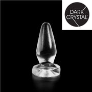 Dark Crystal - Buttplug - 15 x 6 cm - Transparant-Erotiekvoordeel.nl
