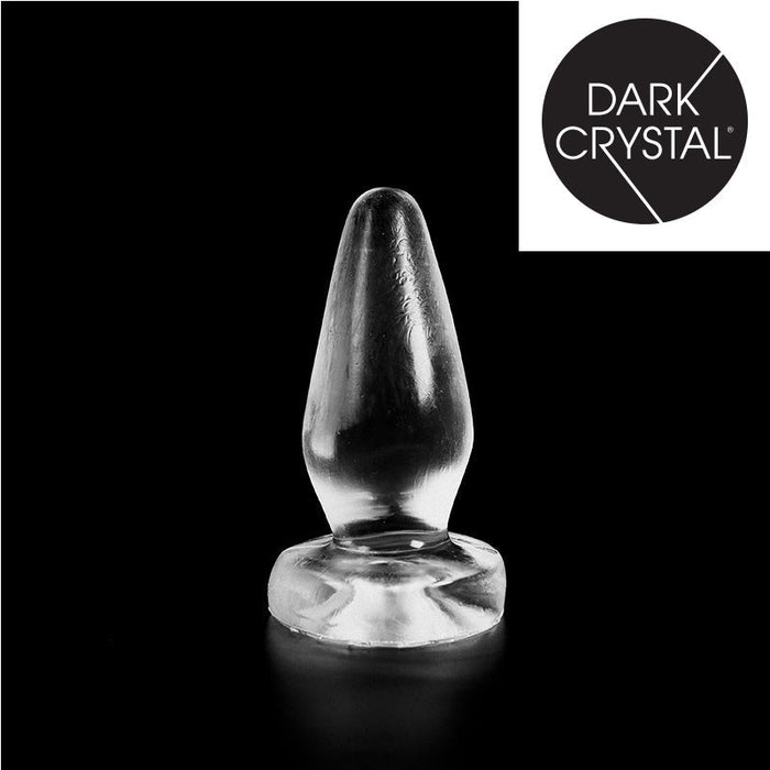 Dark Crystal - Buttplug - 15 x 6 cm - Transparant-Erotiekvoordeel.nl