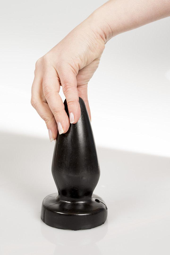 Dark Crystal - Buttplug - 15 x 6 cm - Zwart-Erotiekvoordeel.nl