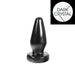 Dark Crystal - Buttplug - 15 x 6 cm - Zwart-Erotiekvoordeel.nl