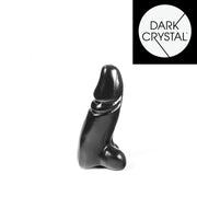 Dark Crystal - Dildo - 21 x 6,3 cm - Zwart-Laced-up.nl