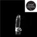Dark Crystal - Dildo - 21,5 x 6,3 cm - Transparant-Erotiekvoordeel.nl