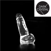 Dark Crystal - Dildo - 23,5 x 6,5 cm - Transparant-Erotiekvoordeel.nl