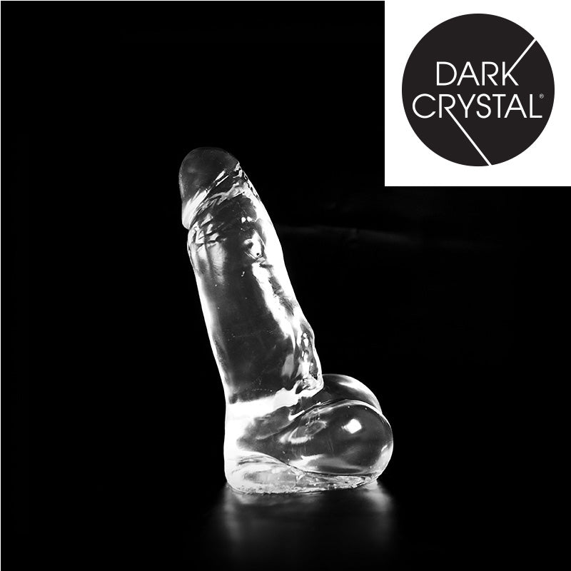 Dark Crystal - Dildo - 23,5 x 6,5 cm - Transparant-Erotiekvoordeel.nl