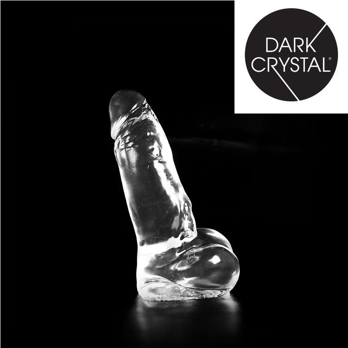 Dark Crystal - Dildo 23,5 x 6,5 cm - Transparant-Laced-up.nl