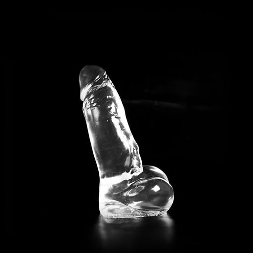 Dark Crystal - Dildo - 23,5 x 6,5 cm - Transparant-Erotiekvoordeel.nl
