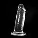 Dark Crystal - Dildo - 25,5 x 8,2 cm - Transparant-Laced-up.nl