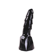 Dark Crystal - Dildo Met Extra Zware Voet 20 x 7 cm - Zwart-Laced-up.nl