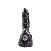 Dark Crystal - Dildo Met Extra Zware Voet 20 x 7 cm - Zwart-Laced-up.nl