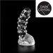 Dark Crystal - Dildo Met Noppen - 22 x 5 cm - Transparant-Erotiekvoordeel.nl