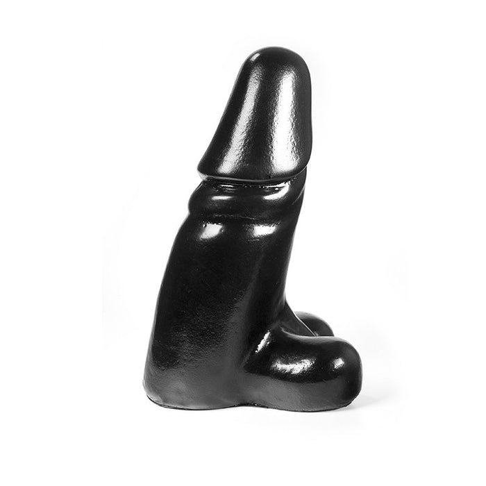 Dark Crystal - Dildo Met Balzak - 35 x 12 cm - Zwart-Laced-up.nl