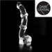 Dark Crystal - Dildo Met Ribbels - 34 x 5,2 cm - Transparant-Erotiekvoordeel.nl