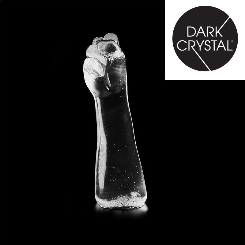Dark Crystal - Fisting Dildo - 29 x 8,5 cm - Transparant-Laced-up.nl