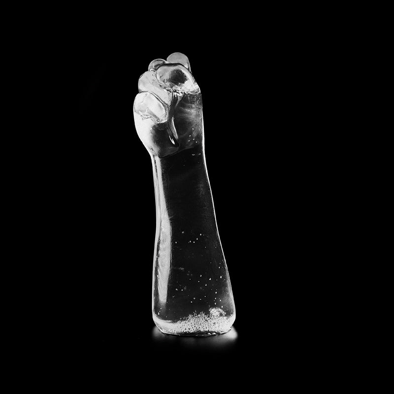 Dark Crystal - Fisting Dildo - 29 x 8,5 cm - Transparant-Laced-up.nl